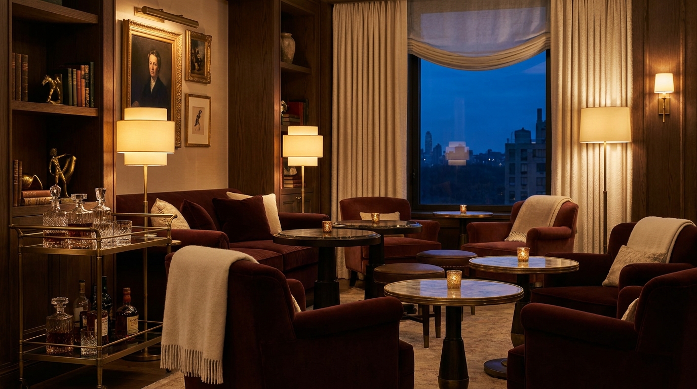 Representative residents' lounge